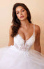 DIVINE LAYERED TULLE A-LINE BRIDAL GOWN