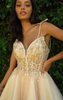 DIVINE SHORT TULLE AND LACE DRESS CD0188 BURGUDY