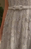 DIVINE BEADED SILVER BALL GOWN B710 SILVER