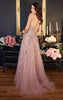 DIVINE STRAPLESS LAYERED TULLE BALL GOWN J852 BLUSH