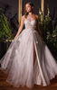 ONE SHOULDER A-LINE BRIDAL GOWN BY DEVINE